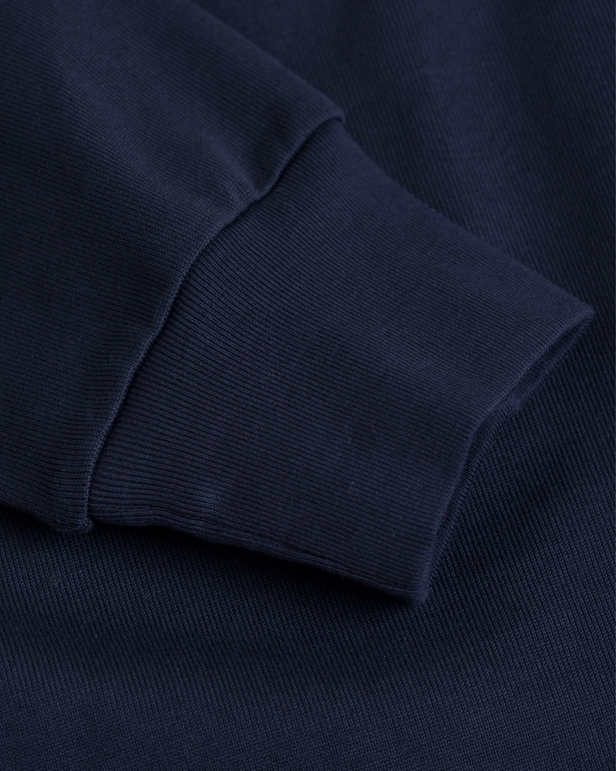 Uomini | Maglieria | GANT Diamond G | Mercerized Rugby Top Marine