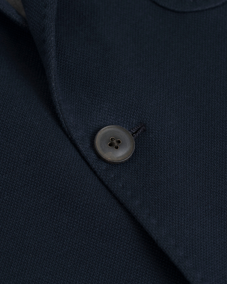 Uomini | Blazers | Gant | Weekender Fit Cotton Pique Blazer Navy