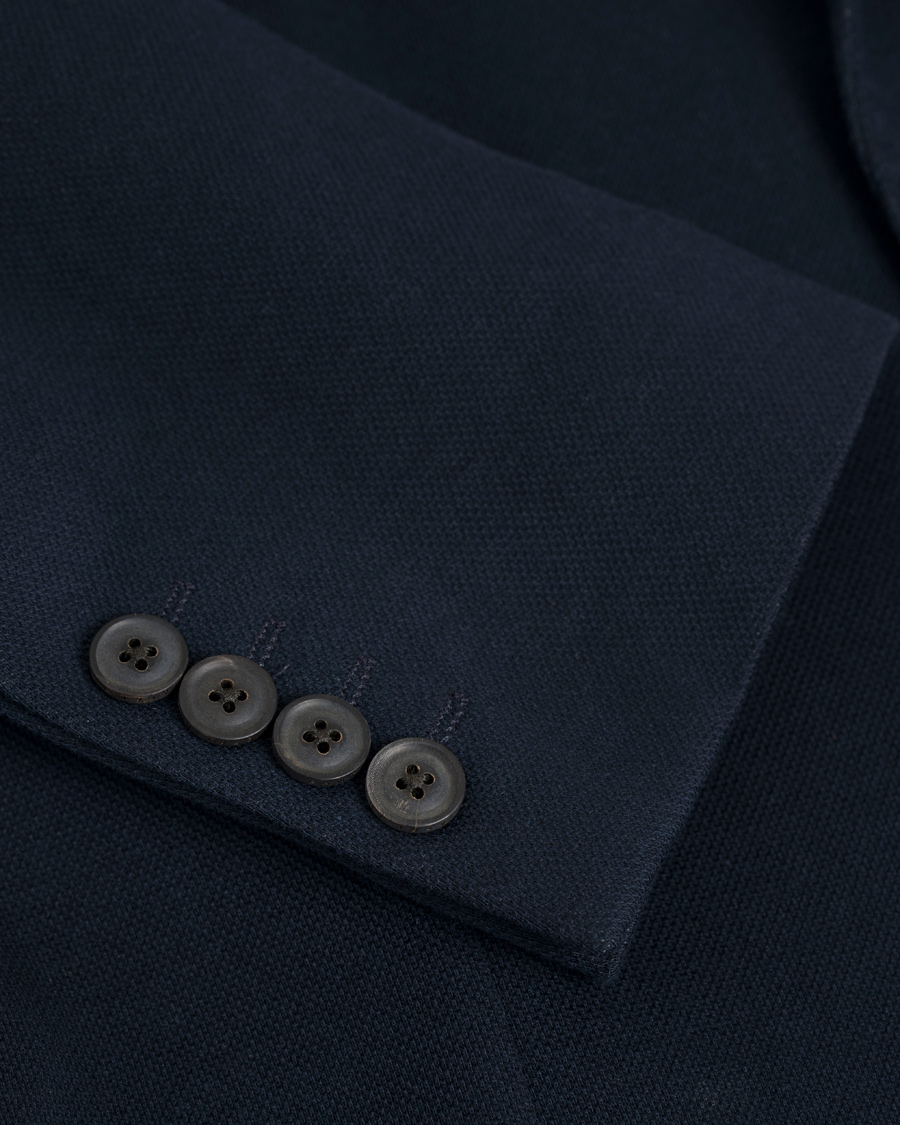 Uomini | Blazers | Gant | Weekender Fit Cotton Pique Blazer Navy