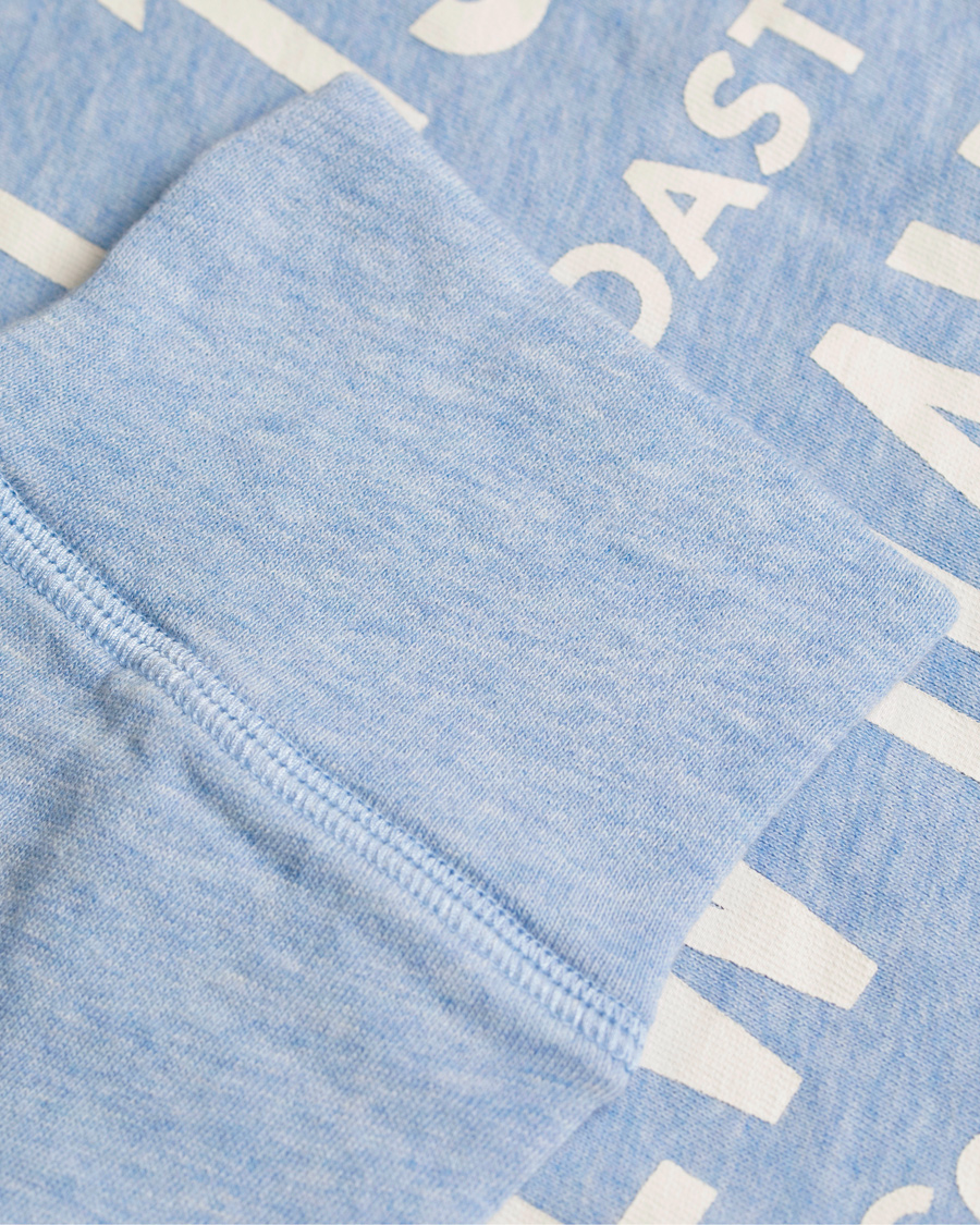 Uomini | Maglieria | GANT | New Haven Sweatshirt Frost Blue Melange