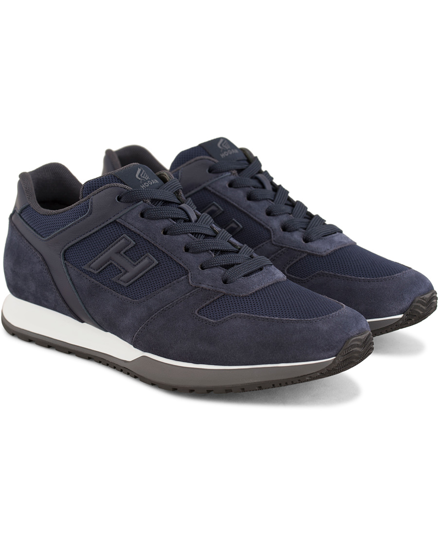 Uomini | Hogan Running Sneakers Navy Suede | Hogan | Running Sneakers Navy Suede