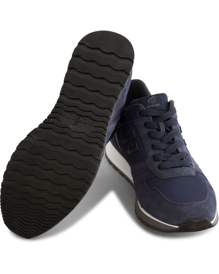 Uomini | Hogan Running Sneakers Navy Suede | Hogan | Running Sneakers Navy Suede