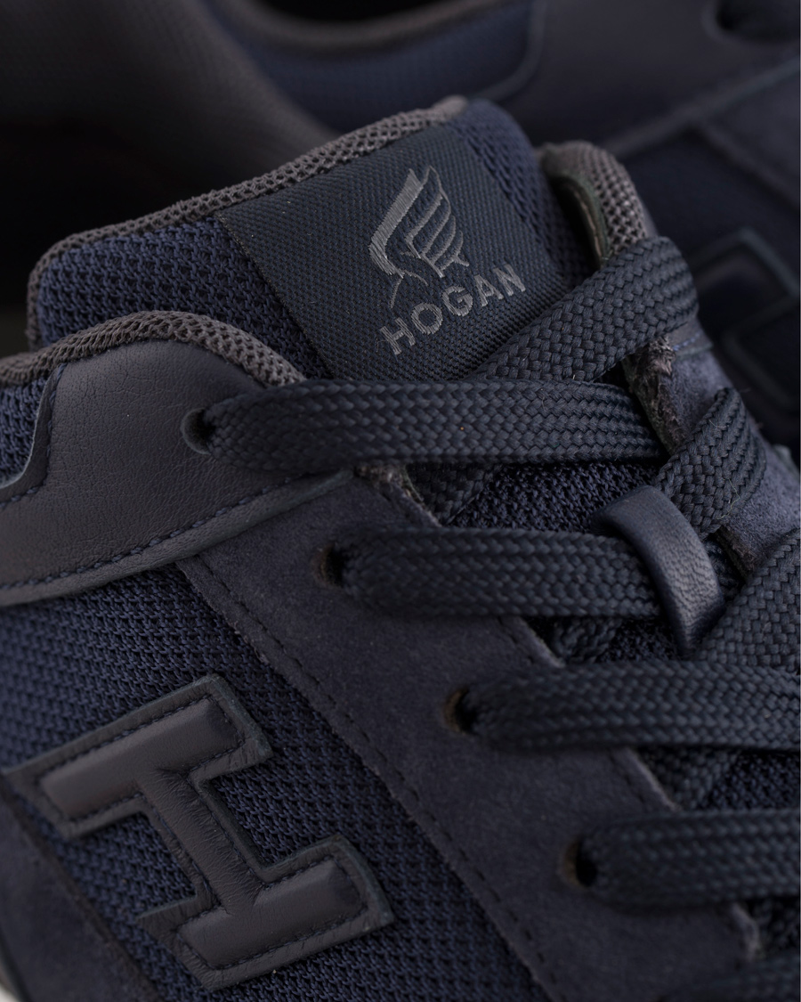 Uomini | Hogan Running Sneakers Navy Suede | Hogan | Running Sneakers Navy Suede