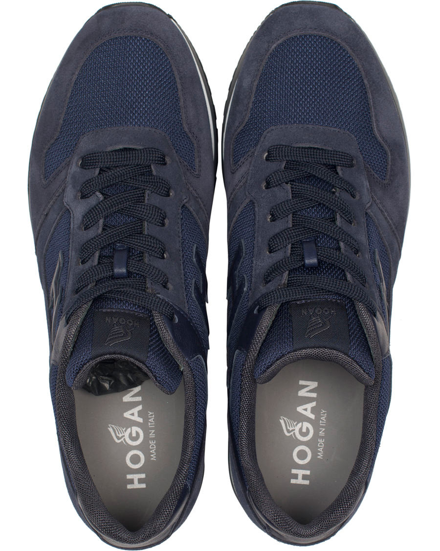Uomini | Hogan Running Sneakers Navy Suede | Hogan | Running Sneakers Navy Suede