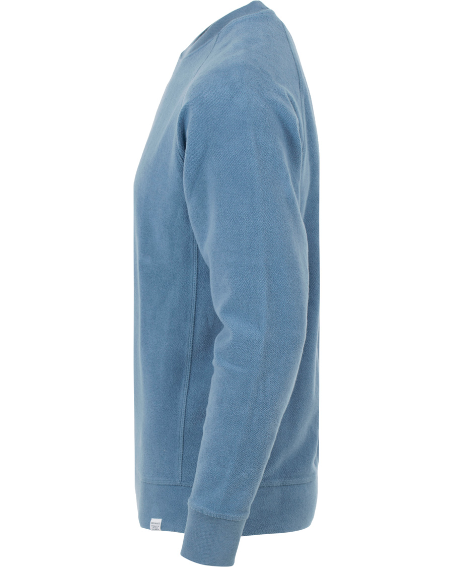 Uomini | Maglieria | Norse Projects | Ketel Brushed Sweatshirt Marginal Blue