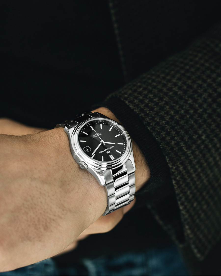 Uomini | Sjöö Sandström Royal Steel Classic 36mm Black with Steel | Sjöö Sandström | Royal Steel Classic 36mm Black with Steel