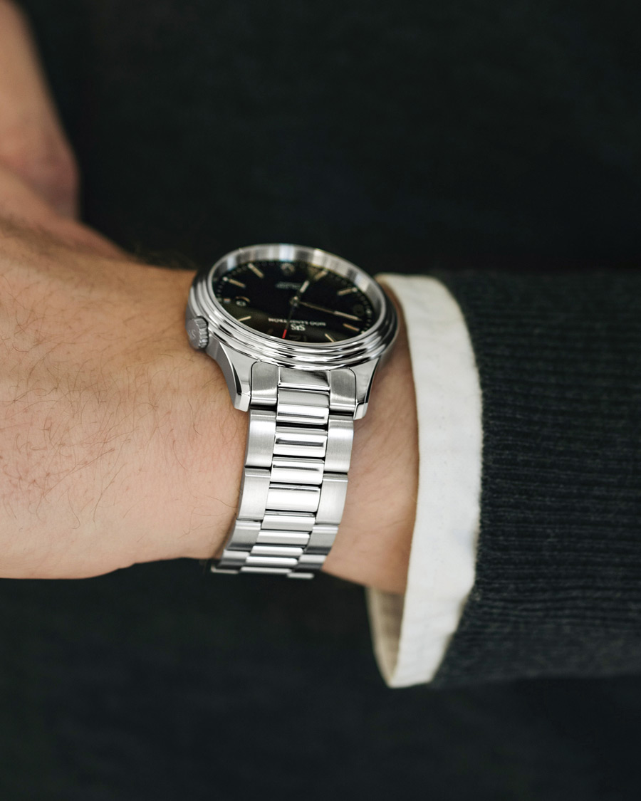 Uomini | Sjöö Sandström Royal Steel Classic 41mm Black and Steel | Sjöö Sandström | Royal Steel Classic 41mm Black and Steel