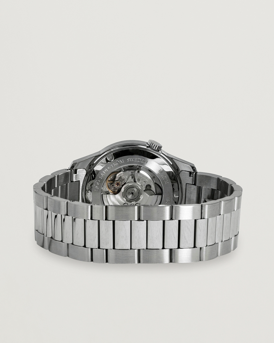 Uomini | Sjöö Sandström Royal Steel Classic 41mm Black and Steel | Sjöö Sandström | Royal Steel Classic 41mm Black and Steel
