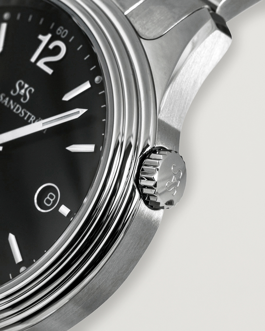 Uomini | Sjöö Sandström Royal Steel Classic 41mm Black and Steel | Sjöö Sandström | Royal Steel Classic 41mm Black and Steel