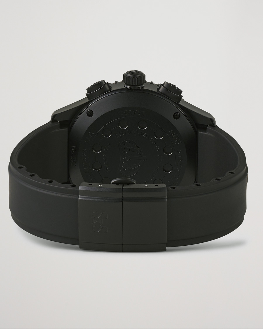 Uomini | Sjöö Sandström UTC Skydiver 44,2mm Black Night and Black Rubber | Sjöö Sandström | UTC Skydiver 44,2mm Black Night and Black Rubber