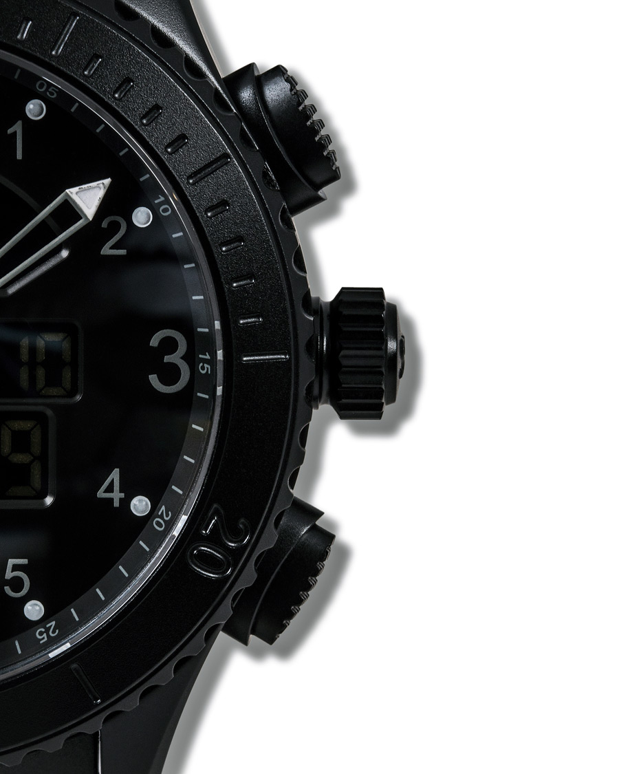 Uomini | Sjöö Sandström UTC Skydiver 44,2mm Black Night and Black Rubber | Sjöö Sandström | UTC Skydiver 44,2mm Black Night and Black Rubber