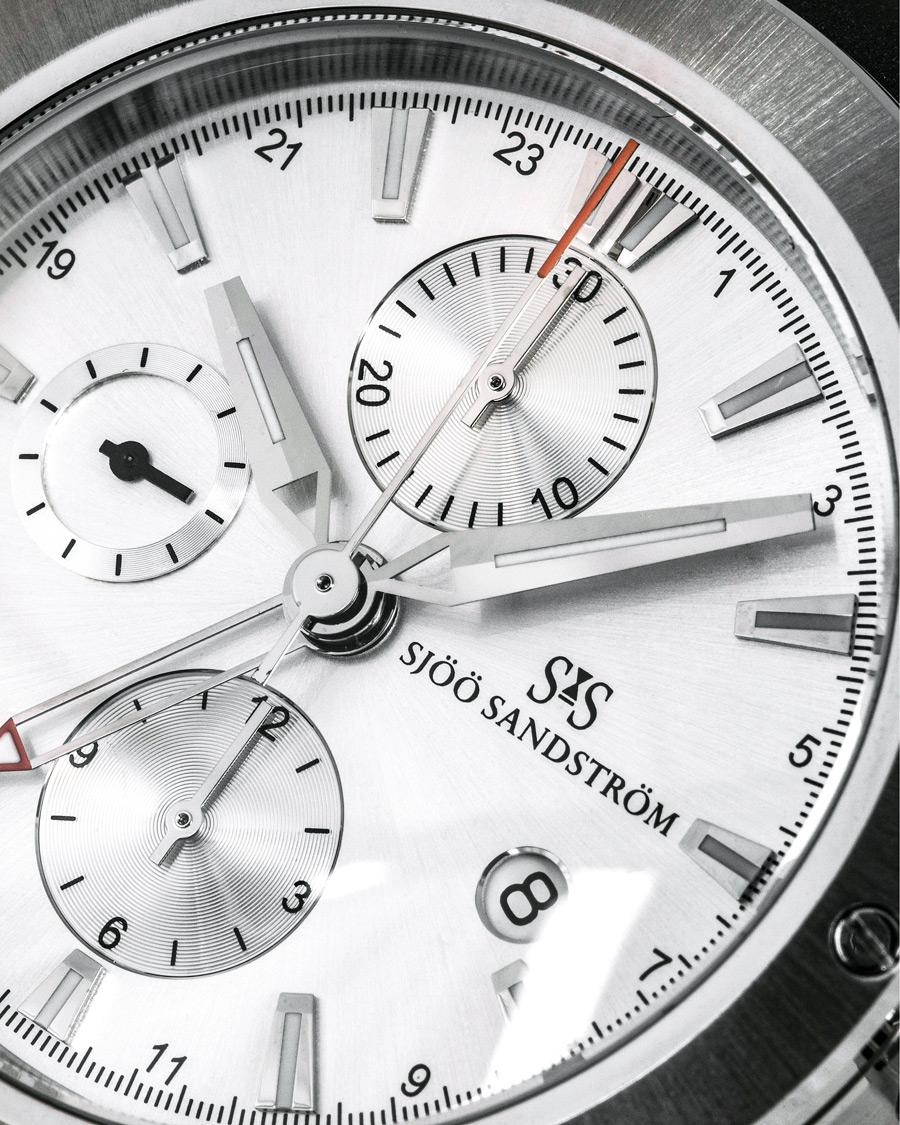 Uomini | Sjöö Sandström UTC Extreme 44,2mm Silver and Black Rubber | Sjöö Sandström | UTC Extreme 44,2mm Silver and Black Rubber