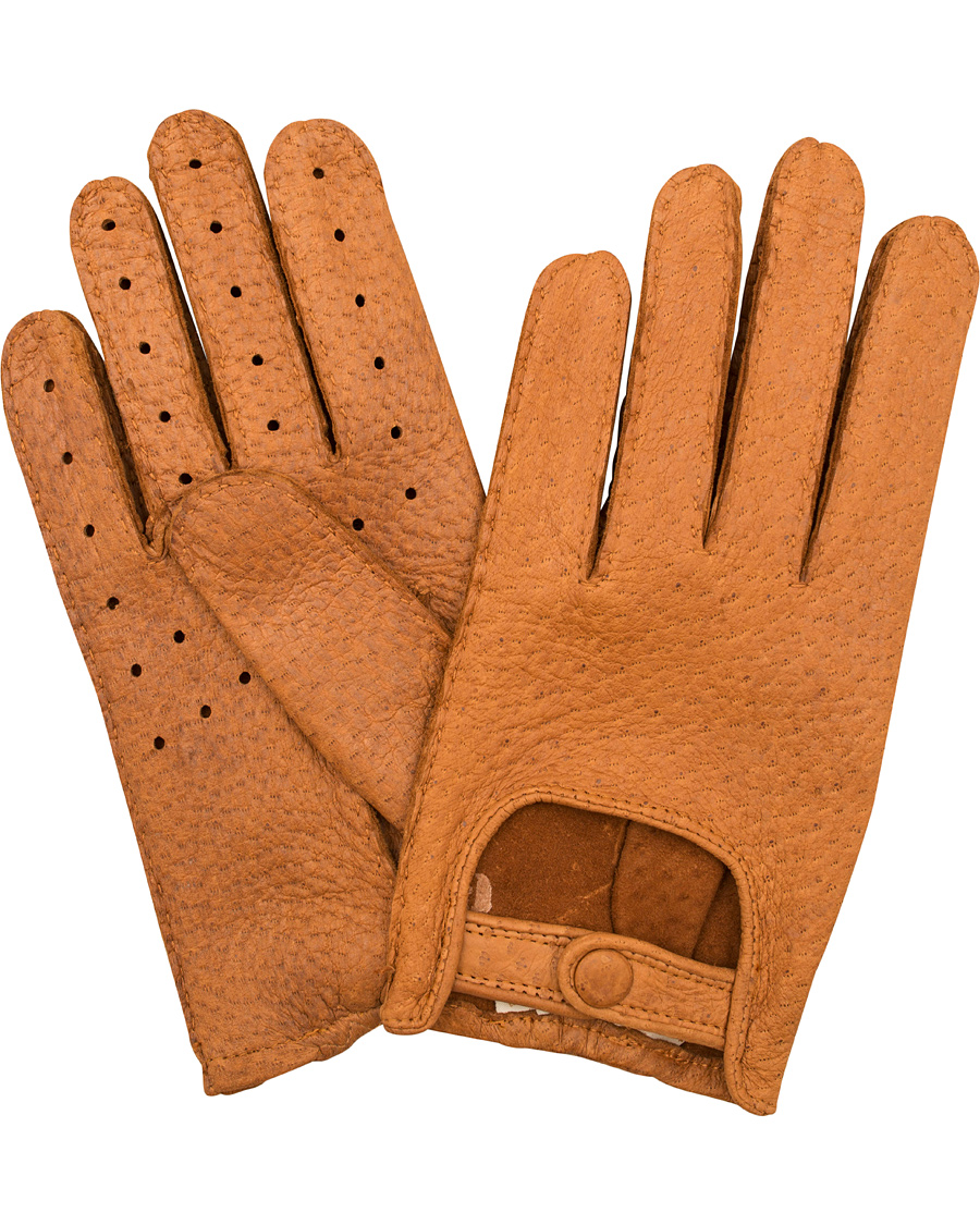 Uomini | Hestra Peccary Driving Glove Light Brown | Hestra | Peccary Driving Glove Light Brown