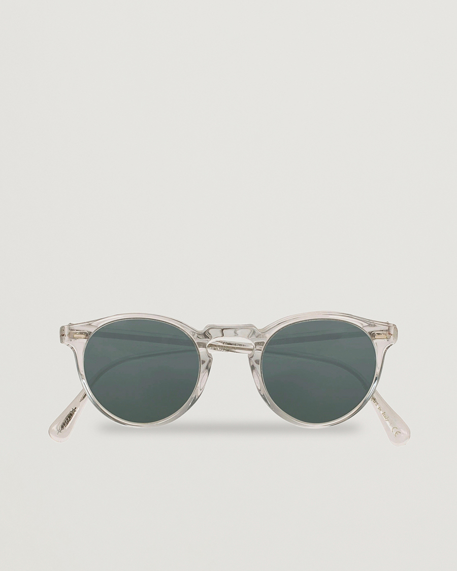 Uomini | Occhiali da sole | Oliver Peoples | Gregory Peck Sunglasses Crystal/Indigo Photochromic