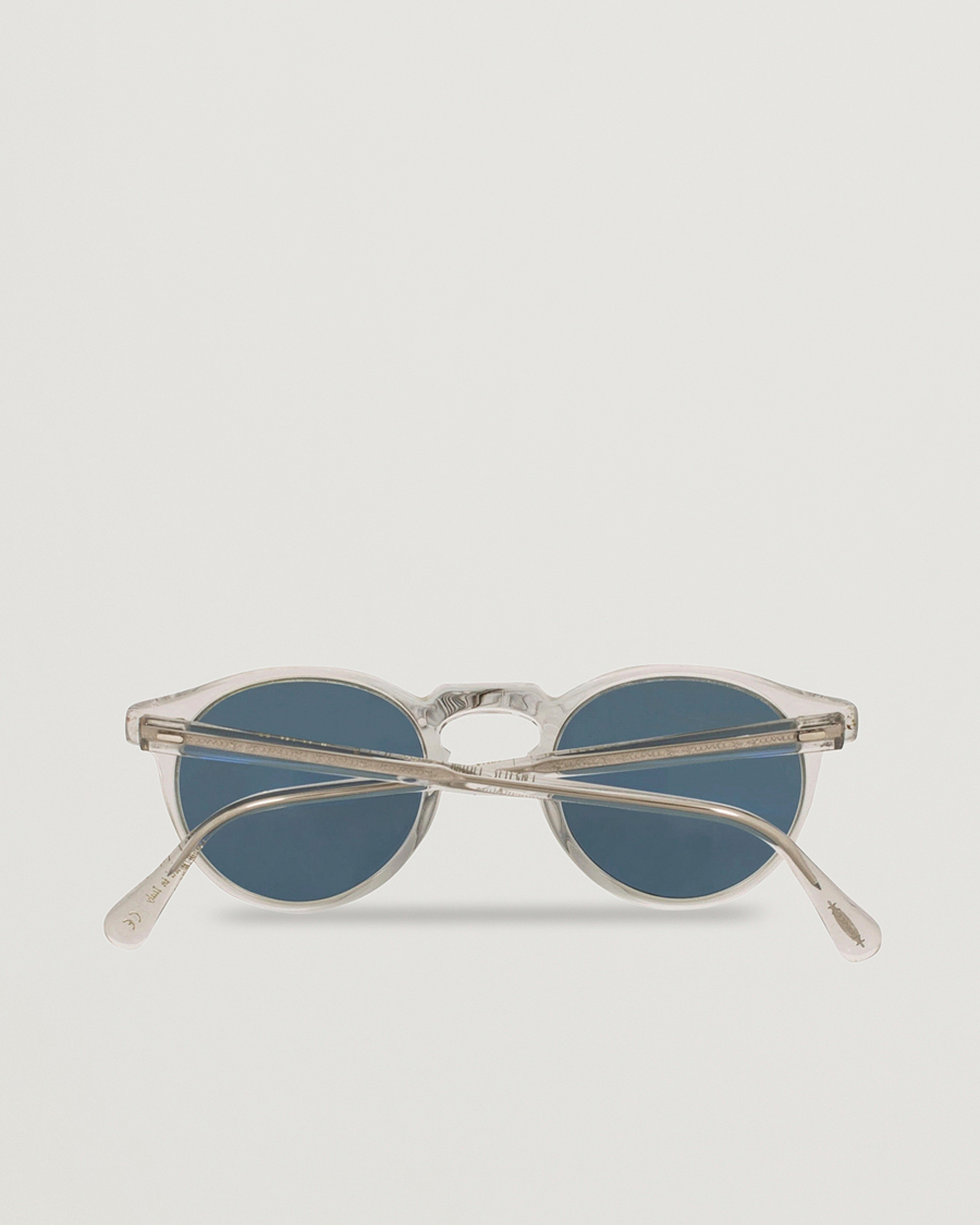Uomini | Occhiali da sole | Oliver Peoples | Gregory Peck Sunglasses Crystal/Indigo Photochromic