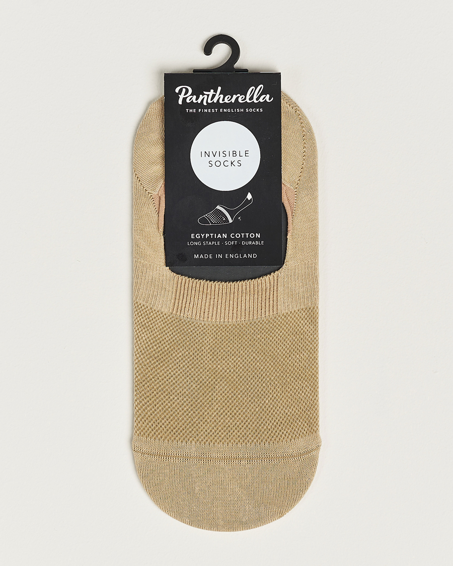 Uomini | Biancheria intima | Pantherella | Footlet Cotton/Nylon Sock Khaki