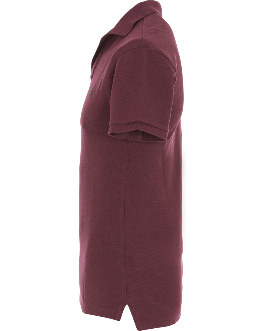 Uomini | Polo | Polo Ralph Lauren | Slim Fit Polo Classic Burgundy