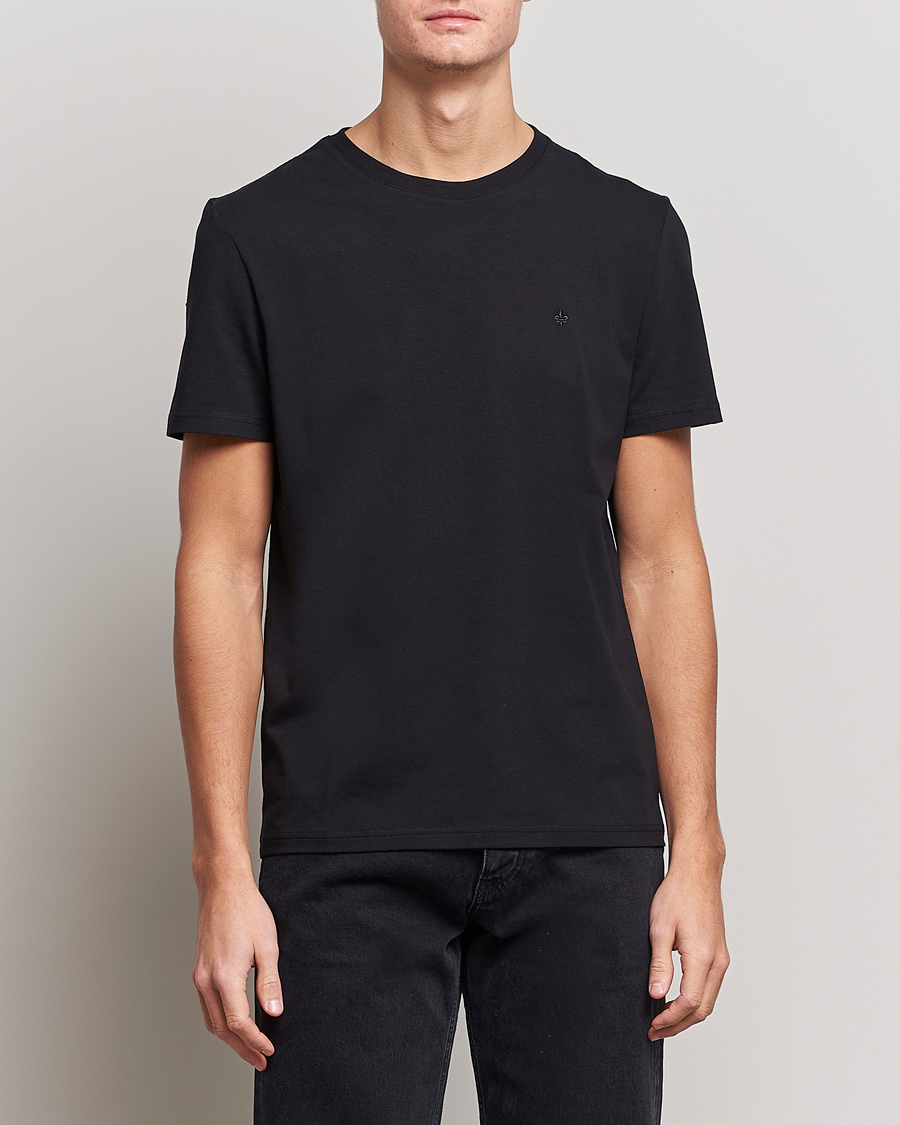 Uomini | T-shirt | Morris | James T-Shirt Black