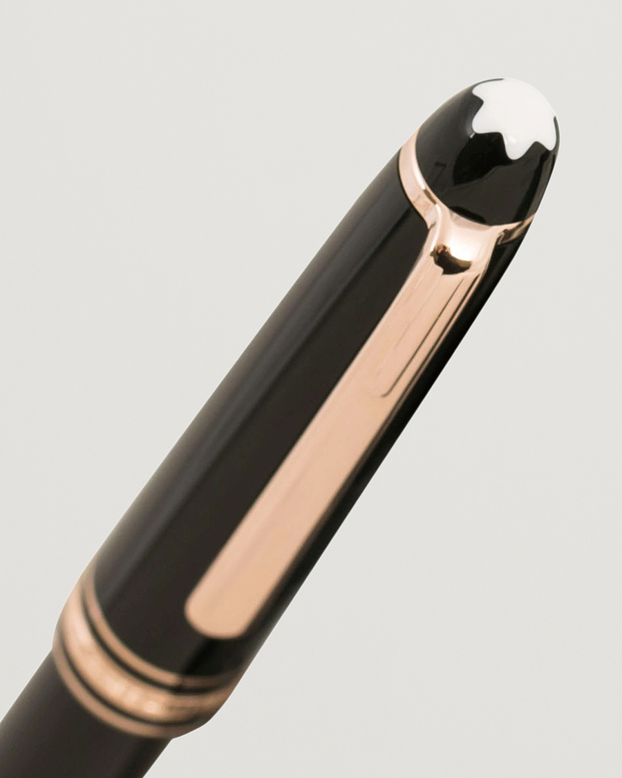 Uomini | Penne | Montblanc | 163 Classique Meisterstück Rollerball Pen Red Gold