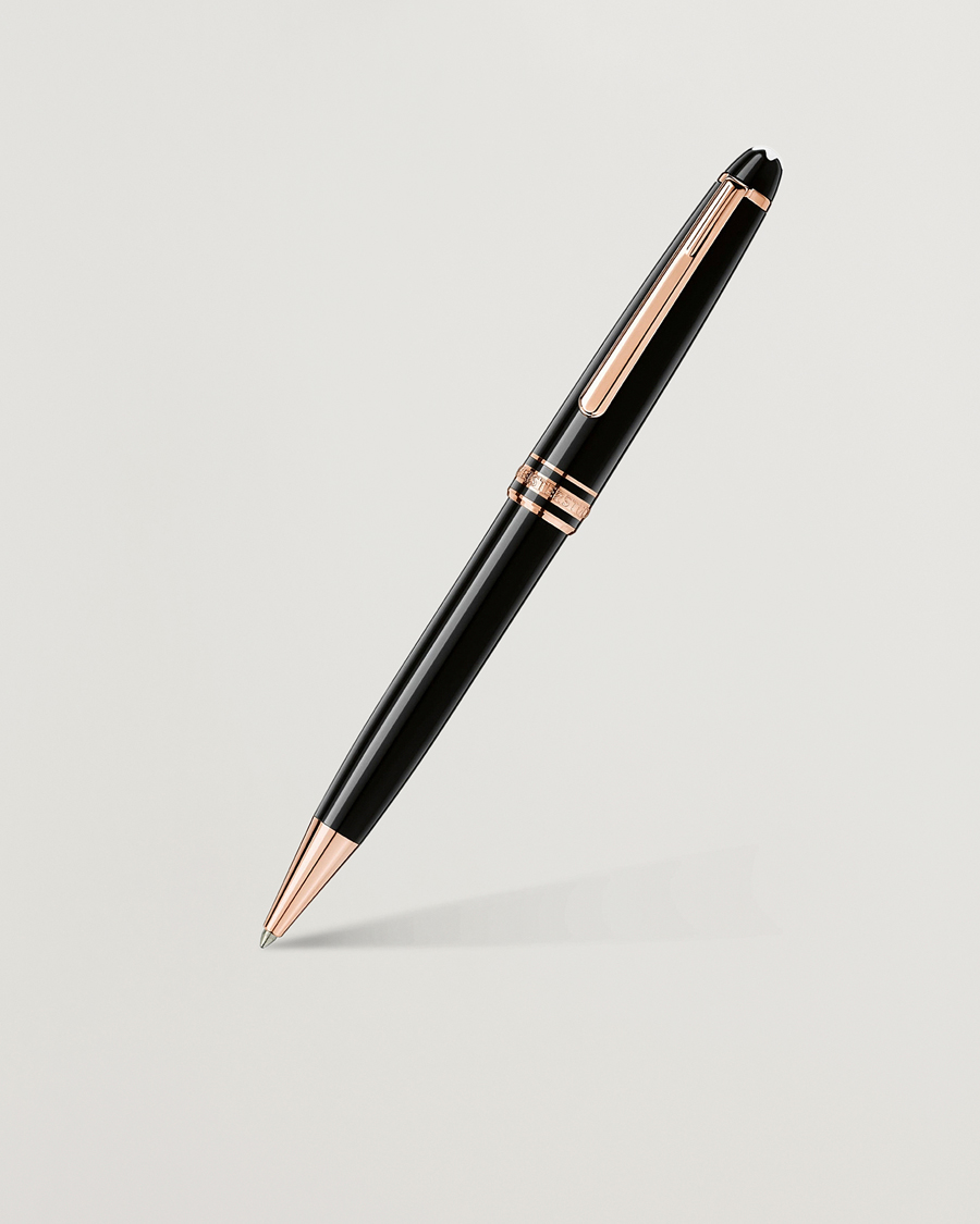 Uomini | Penne | Montblanc | 164 Classique Meisterstück Ballpoint Pen Red Gold