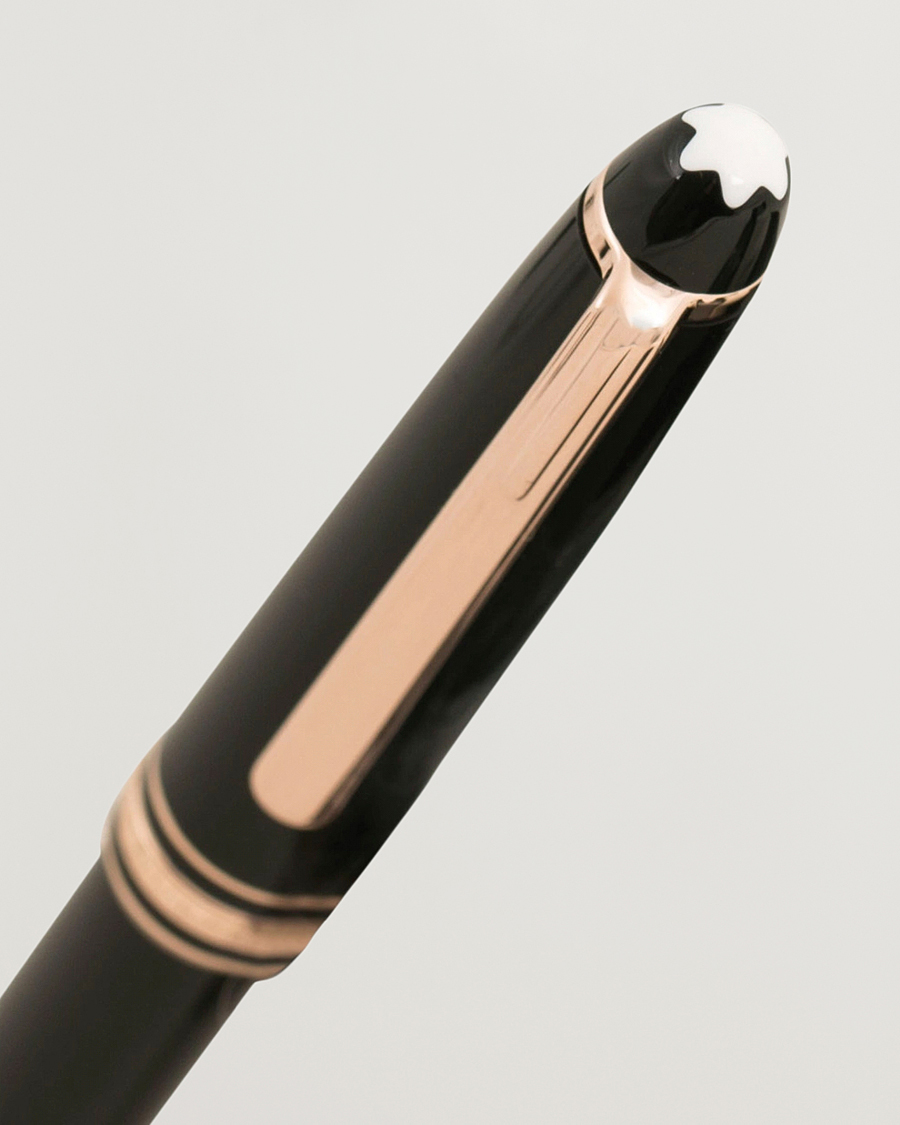 Uomini | Penne | Montblanc | 164 Classique Meisterstück Ballpoint Pen Red Gold