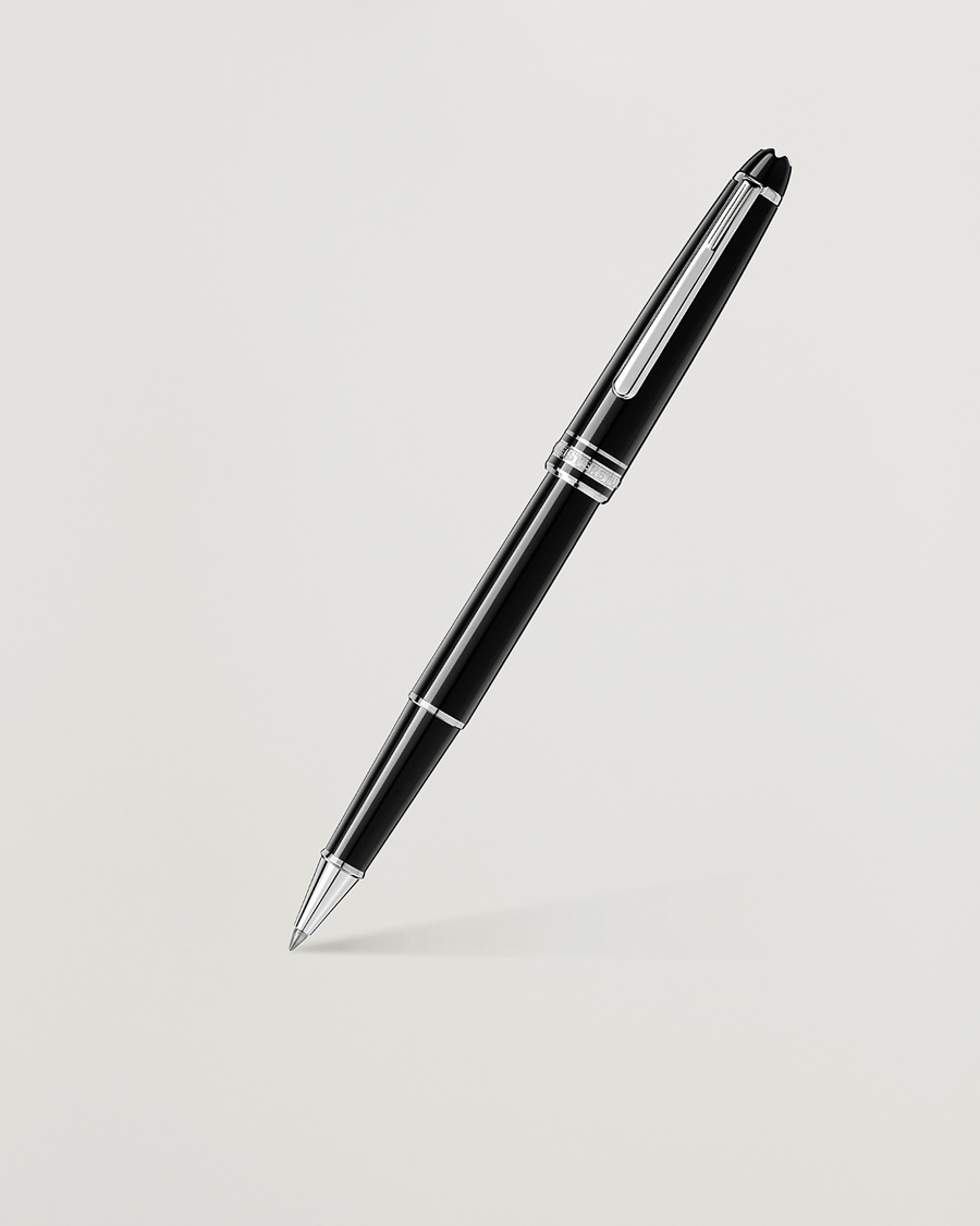 Uomini | Penne | Montblanc | 163 Classique Meisterstück Rollerball Pen Platinum Line