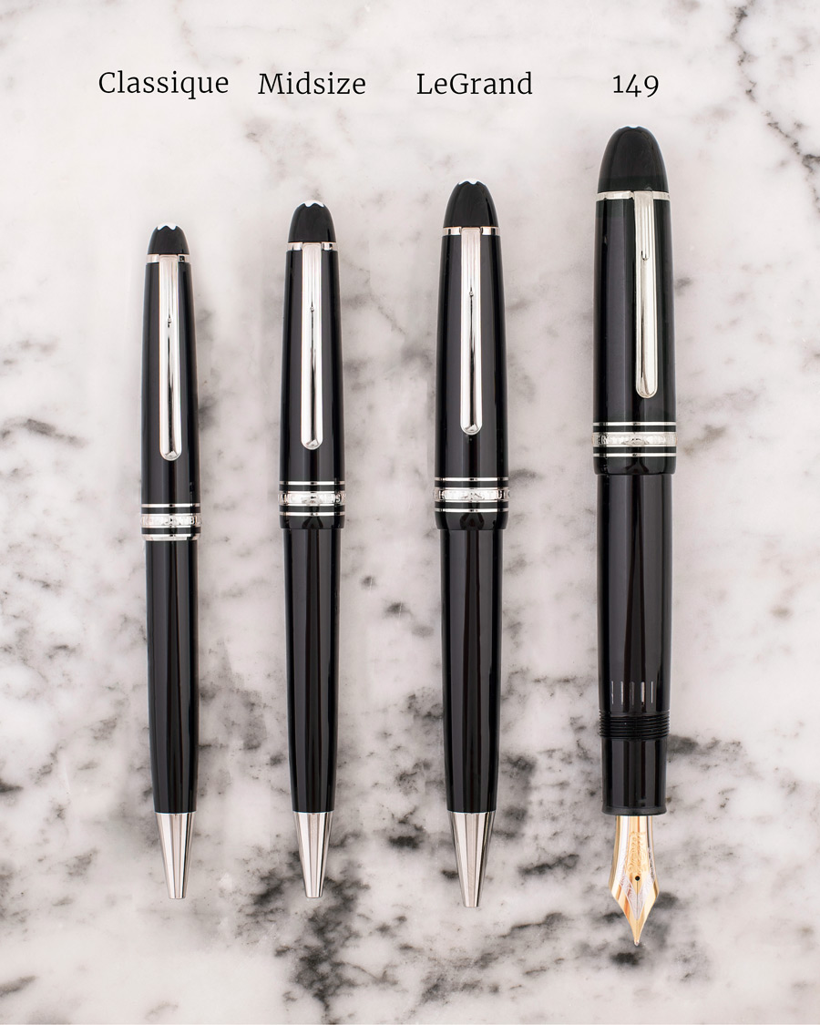 Uomini | Penne | Montblanc | Midsize Meisterstück Ballpoint Pen Platinum Line