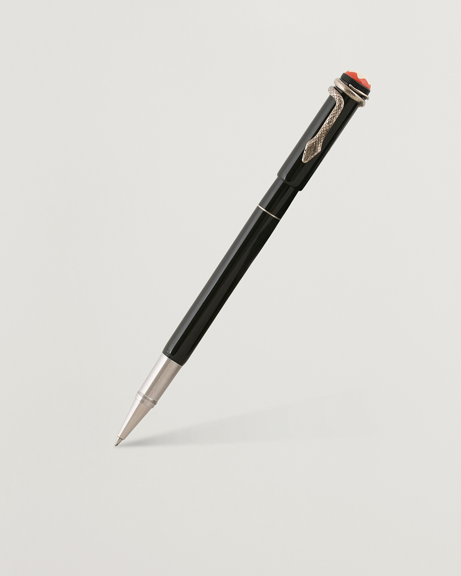 Uomini | Penne | Montblanc | Heritage Rouge & Noir Rollerball Pen Black