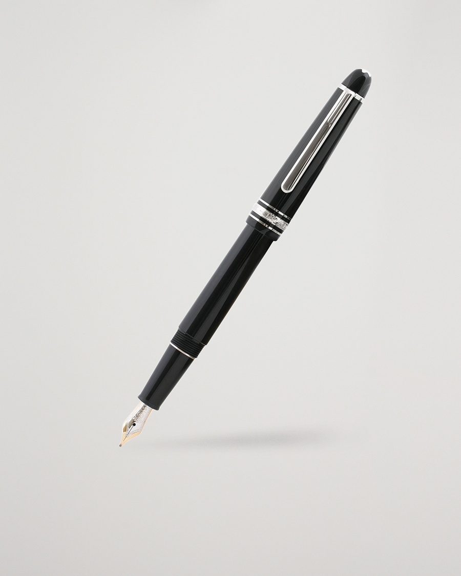Uomini | Penne | Montblanc | 145 Meisterstück M Fountain Pen Platinum Line