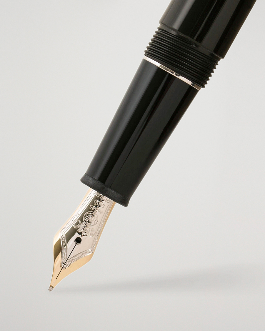 Uomini | Penne | Montblanc | 145 Classique Meisterstück F Fountain Pen Platinum Line