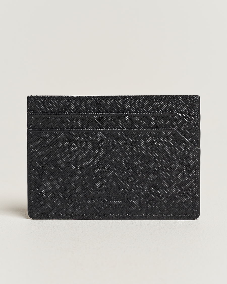 Uomini | Montblanc Sartorial Pocket 5 Credit Card Holder Black | Montblanc | Sartorial Pocket 5 Credit Card Holder Black