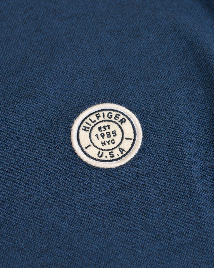 Uomini | T-shirt | Tommy Hilfiger | Pando Crew Neck Tee Estate Blue