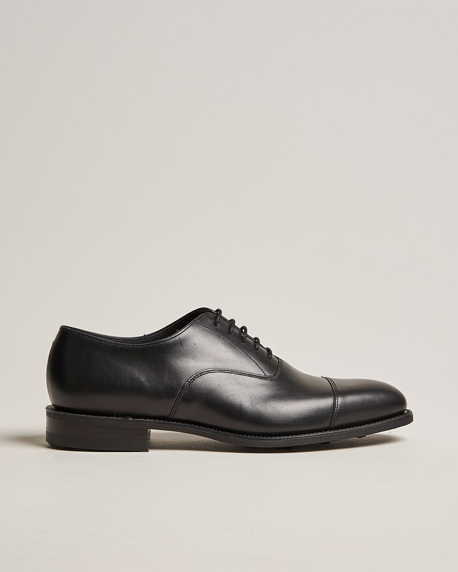 Uomini | Scarpe Oxford | Loake 1880 | Aldwych Single Oxford Black Calf