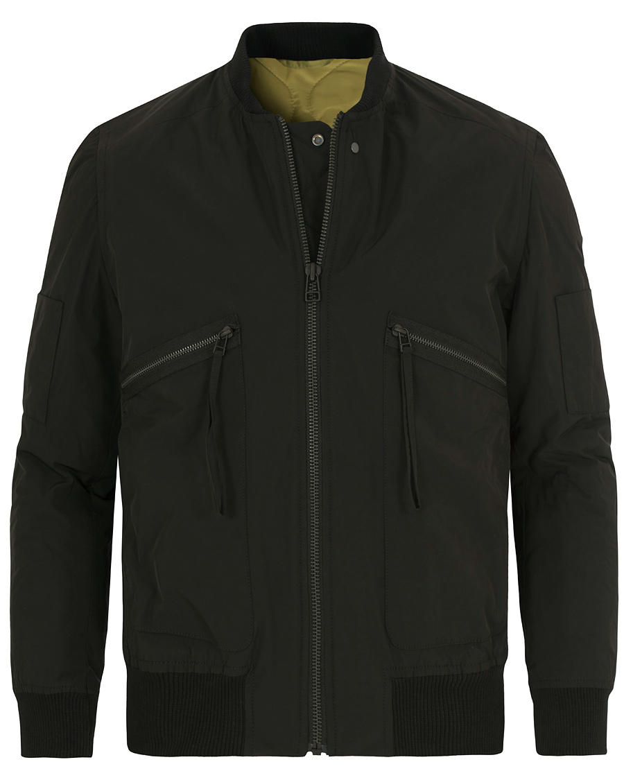 Uomini | Giacche | Filippa K | Padded Bomber Jacket Black