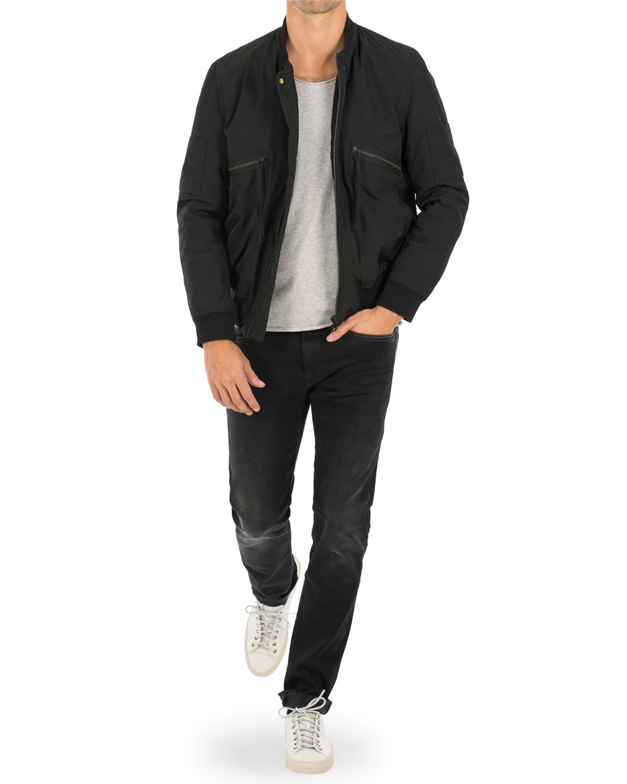 Uomini | Giacche | Filippa K | Padded Bomber Jacket Black