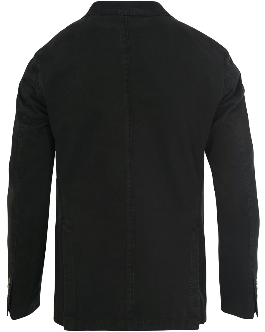 Uomini | Blazers | L.B.M. 1911 | Jack Slim Fit Cotton Blazer Black