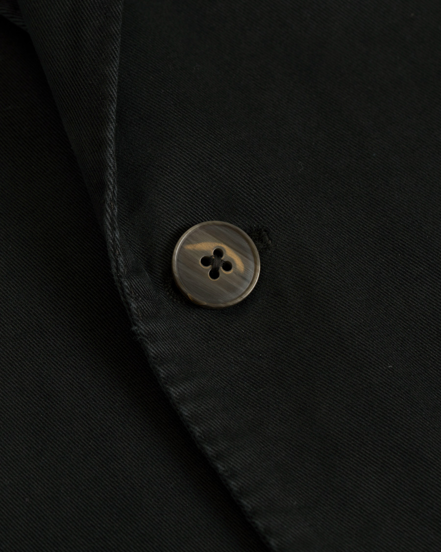 Uomini | Blazers | L.B.M. 1911 | Jack Slim Fit Cotton Blazer Black