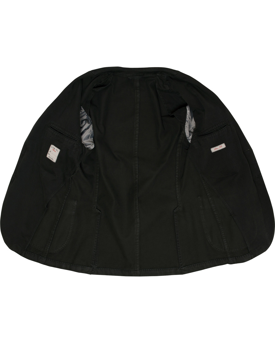Uomini | Blazers | L.B.M. 1911 | Jack Slim Fit Cotton Blazer Black