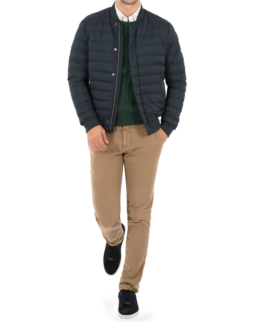 Uomini | Giacche | Polo Ralph Lauren | Varsity Bomber Down Jacket Navy