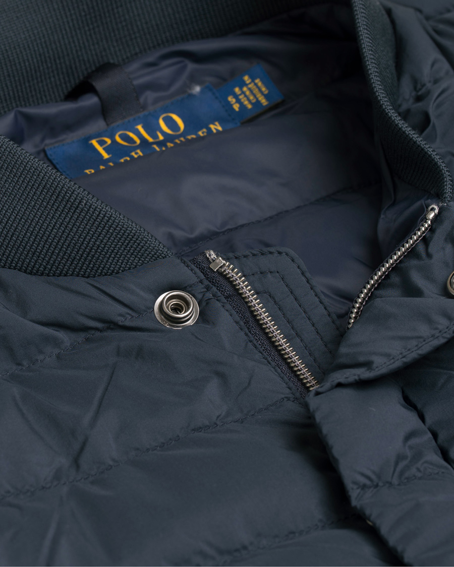 Uomini | Giacche | Polo Ralph Lauren | Varsity Bomber Down Jacket Navy