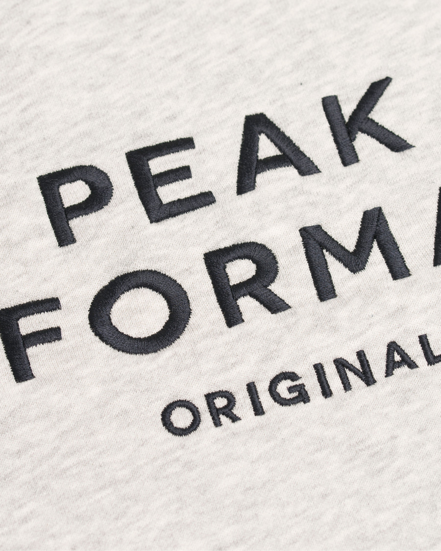 Uomini | Maglieria | Peak Performance | Logo Crew Neck Sweatshirt Grey