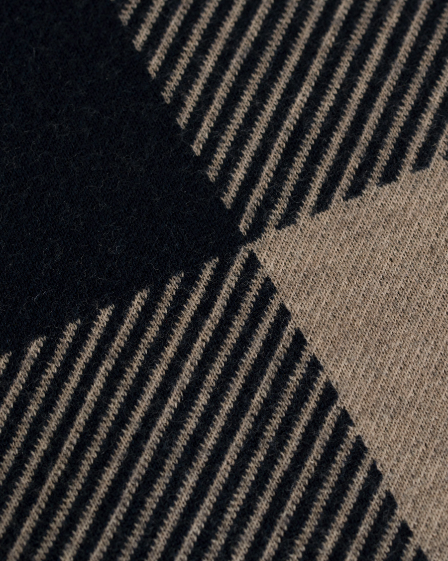 Uomini | Maglieria | Aquascutum | Clapton Large Check Knit Navy