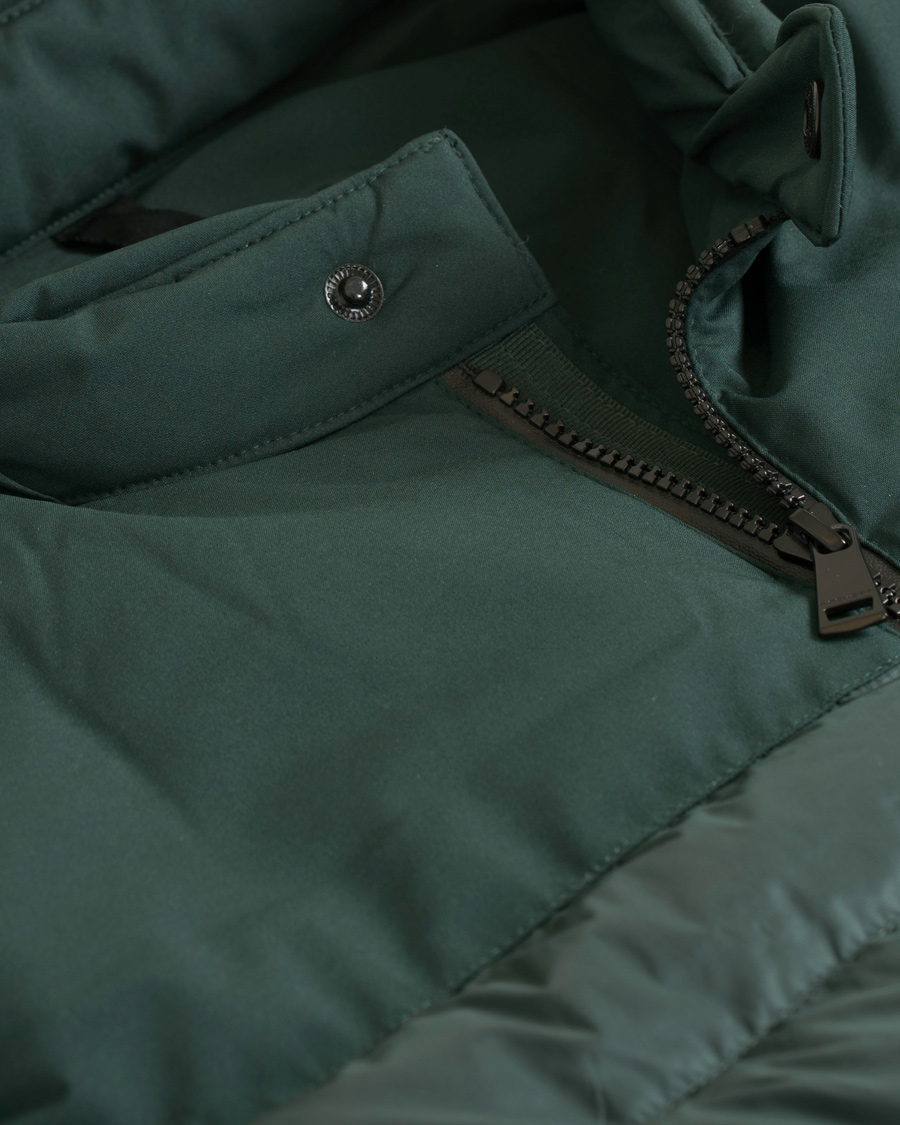 Uomini | Giacche | Hackett | Aston Martin Tech Moto Down Jacket Racing Green