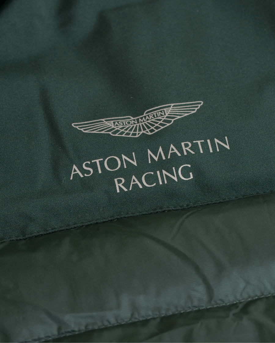 Uomini | Giacche | Hackett | Aston Martin Tech Moto Down Jacket Racing Green