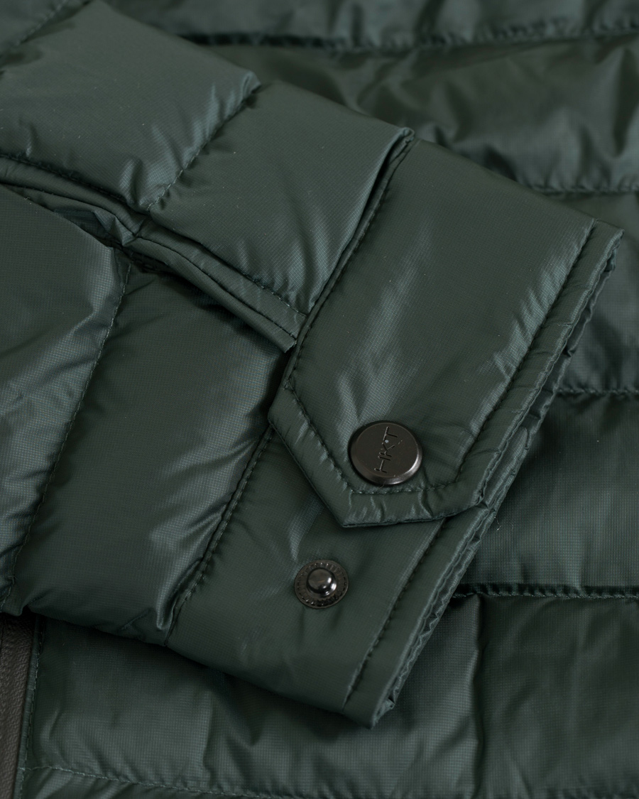 Uomini | Giacche | Hackett | Aston Martin Tech Moto Down Jacket Racing Green