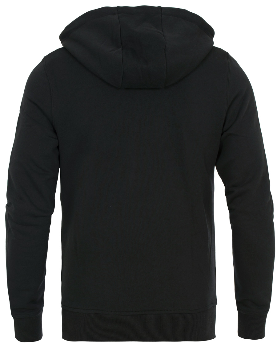 Uomini | Maglieria | Lyle & Scott | Half Zip Hoodie True Black
