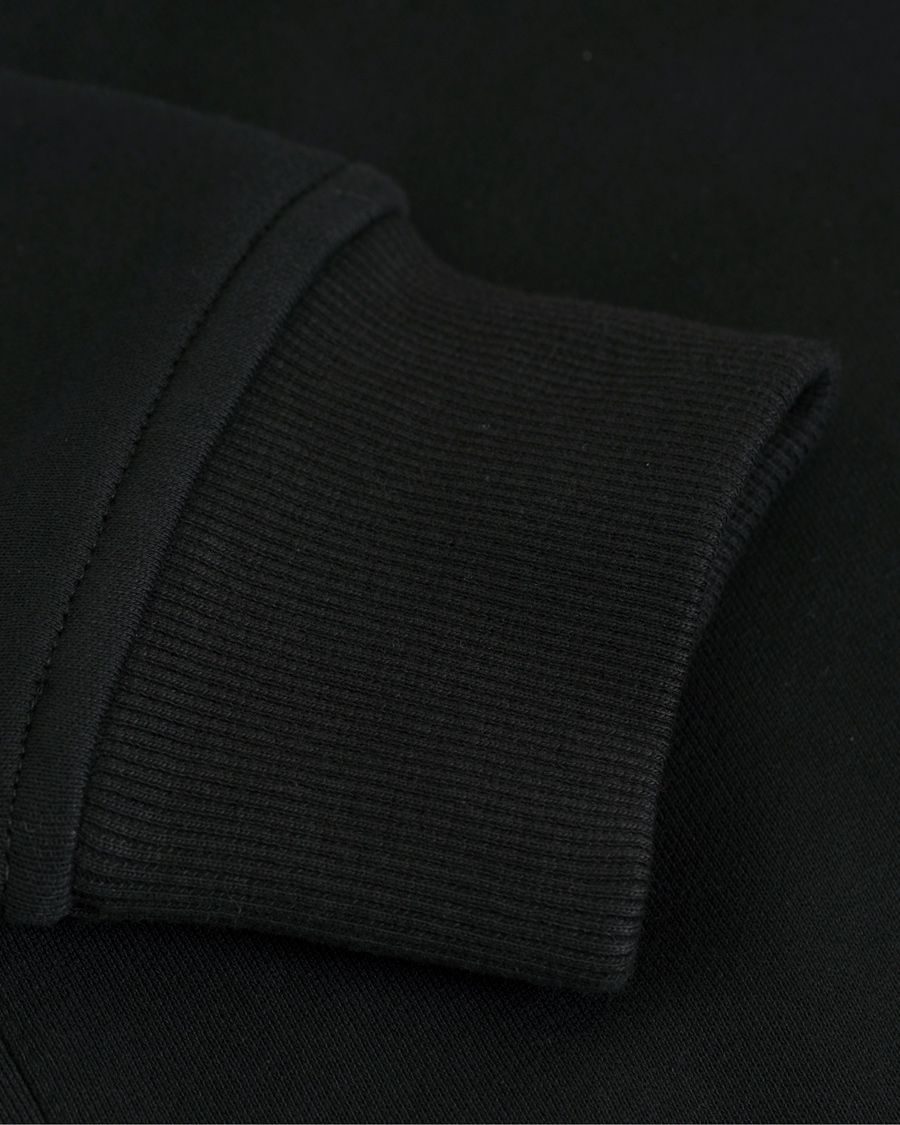 Uomini | Maglieria | Lyle & Scott | Half Zip Hoodie True Black