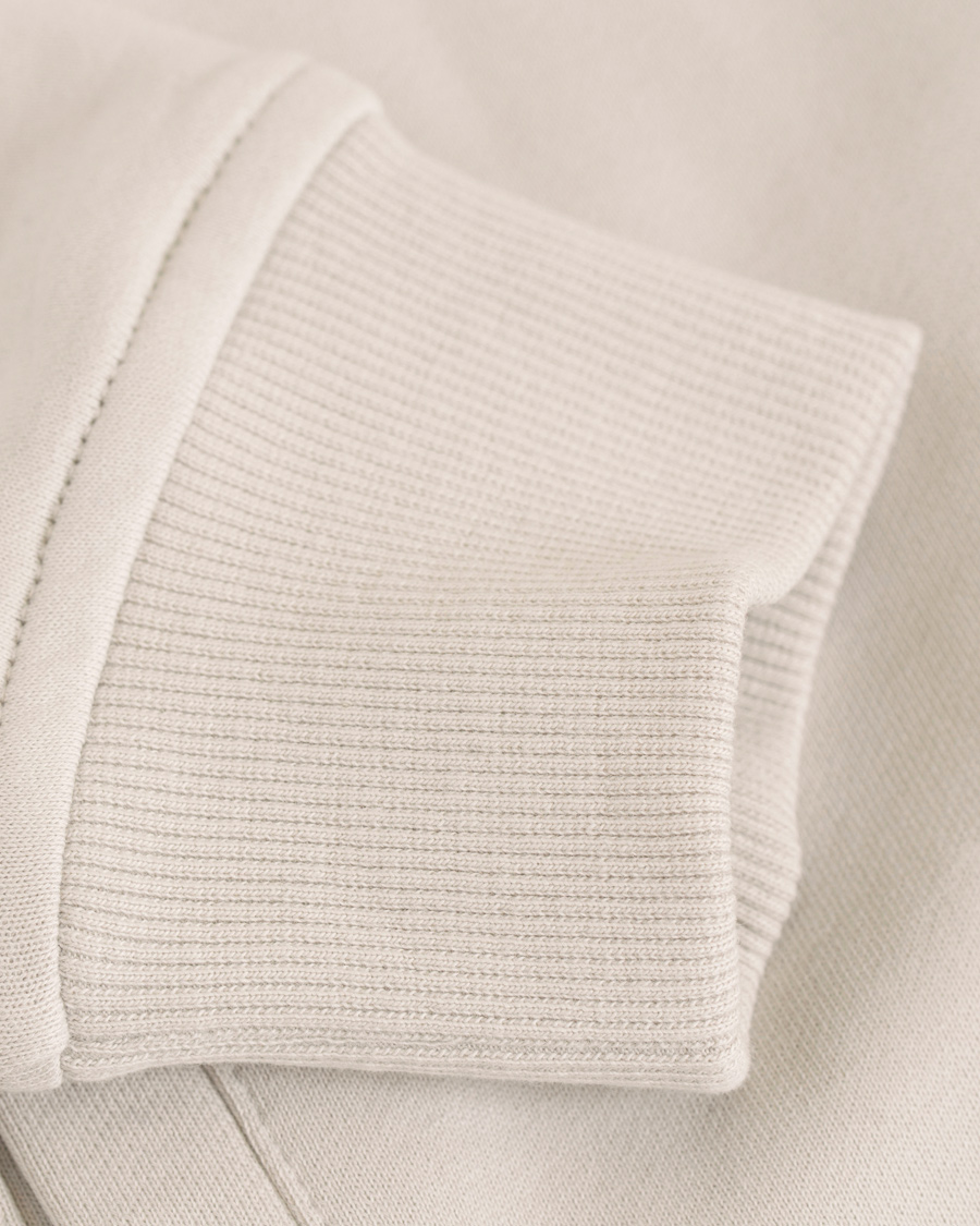 Uomini | Maglieria | Lyle & Scott | Half Zip Hoodie Light Grey