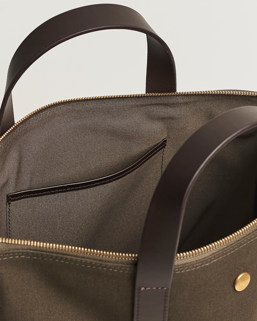 Uomini | Borse | Mismo | MismoM/S Canvas ShopperArmy/Dark Brown