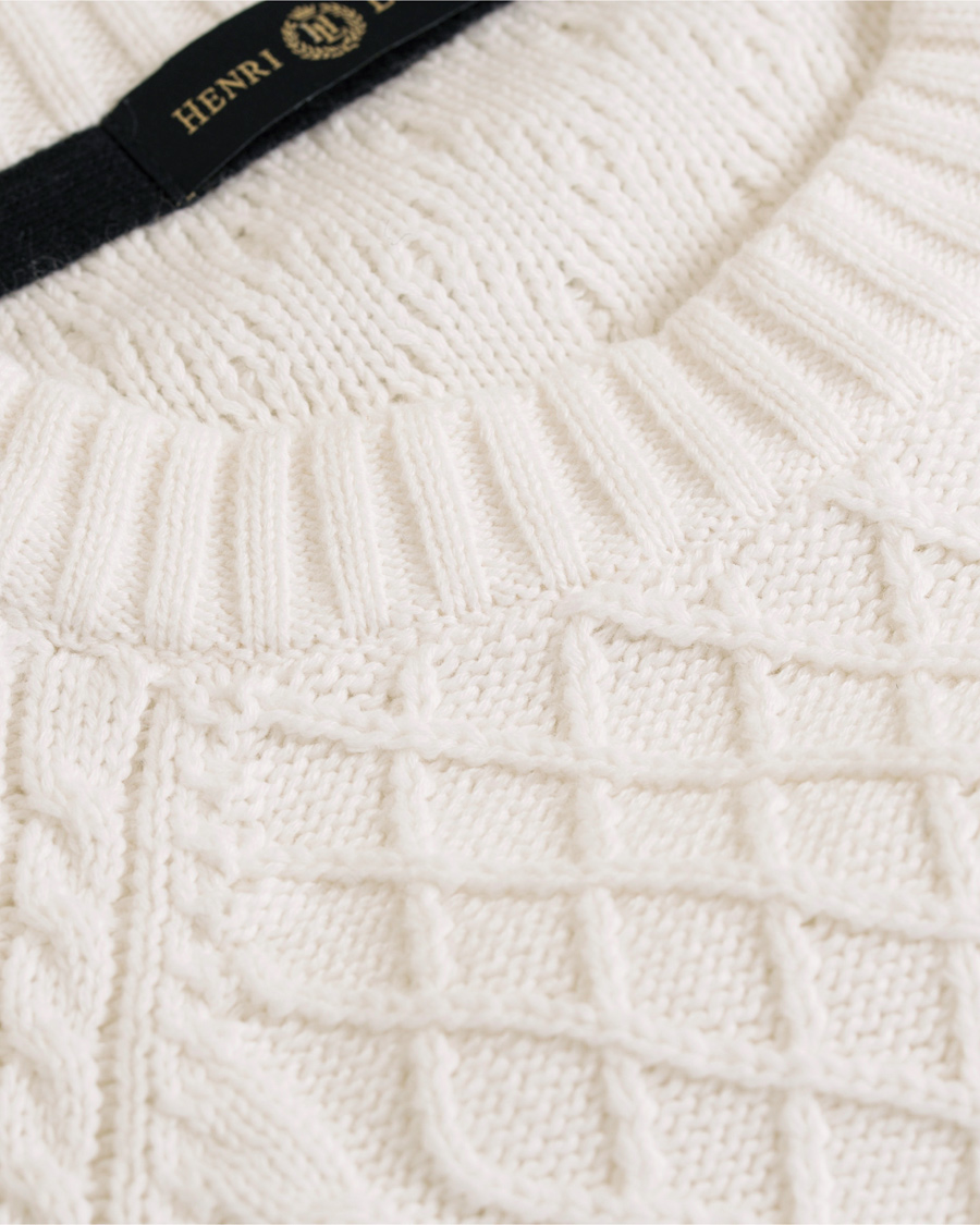 Uomini | Maglieria | Henri-Lloyd | Henri Lloyd Kents Regular Crew Neck Knit White